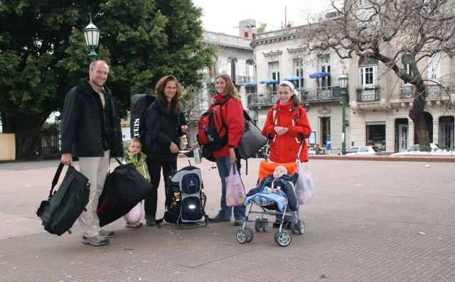 Rck-Umzug in San Telmo